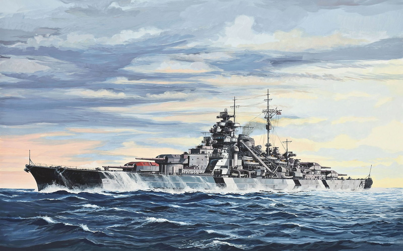 2K, Battleship, Bismarck (ship)