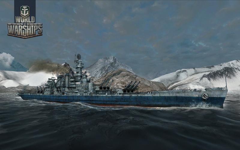 World of Warships, war, ocean battle, 720P, Battleship