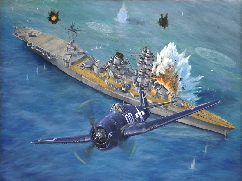 attack, 2K, waterfront, military, mode of transportation, explosions, flying, ship of the line, animal wildlife, sea, WW2, art, plane, outdoors, transportation