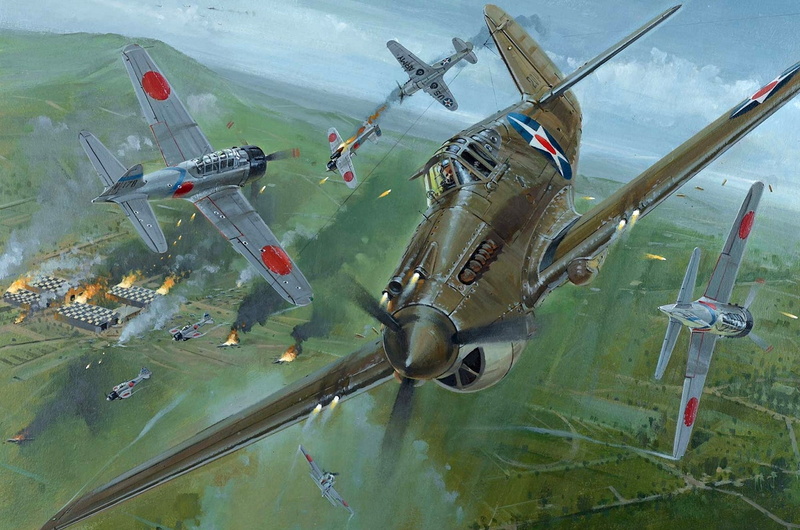 WW2, water, Japanese, gray, transparent, brown, war, airplane, high angle view, transportation, outdoors, fire, day, nautical vessel, military airplane