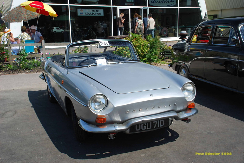 4K, renault, cars, convertible, cabriolet, french, caravelle, floride, classic