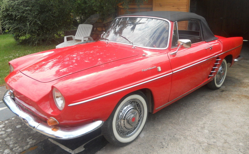 floride, cars, renault, caravelle, convertible, cabriolet, classic, french, 720P