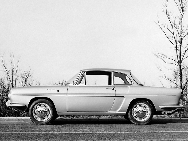 renault, coupe, 720P, 1964, 1100, classic, caravelle