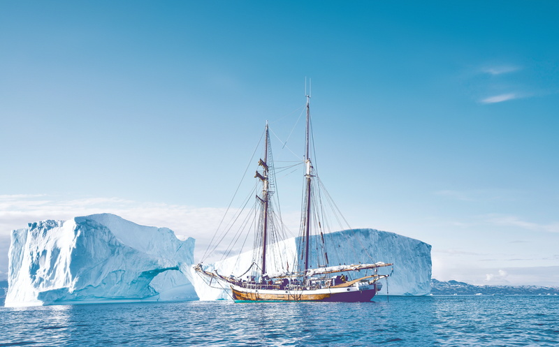 amazingplaces, Ship, Denmark, 8K, Sail, Explore, greenland, sailingship, icebergs, Travel, sailing, iceberg, Europe