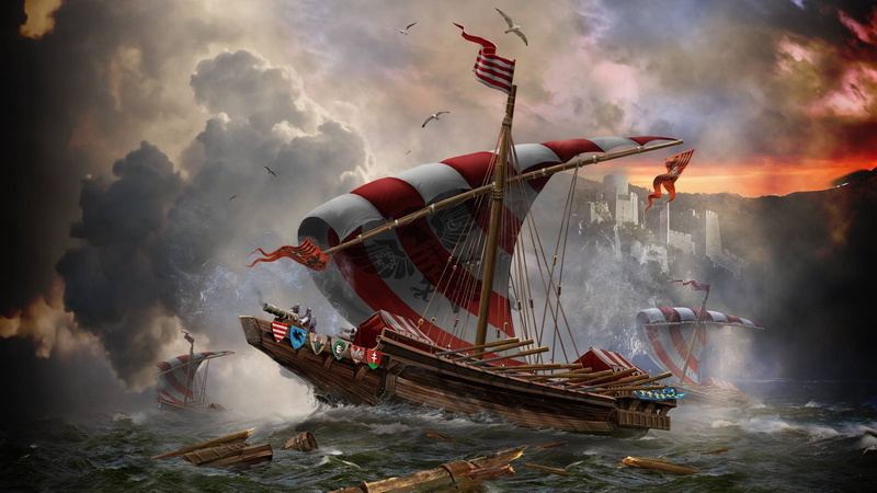 Naval Battles, battle, Hungarian, 1080P
