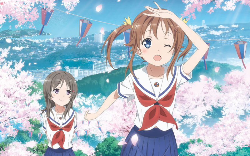 Haifuri, Anime, High School Fleet, Akeno Misaki, Moeka China, 1080P
