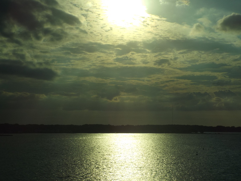 seascape, idyllic, scenics - nature, sea, reflection, nature, cloud - sky, tranquility, tranquil scene, sky, beauty in nature, chesapeake bay, waterfront