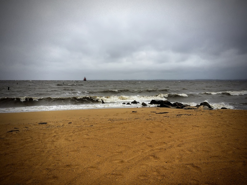 tranquility, beach, 1080P, sky, nature, horizon, coast, tranquil scene, surf, horizon over water, chesapeake bay, beauty in nature, sea, scenics - nature