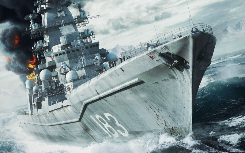 Naval War: Arctic Circle, video games, 1080P, warship
