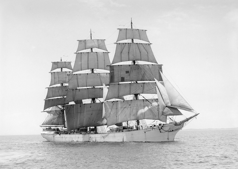 af chapman, body, old, sailing, sky, full rigged ship, transportation, g d kennedy, gray, 2K, sailboat, sea, ship, antique, passenger Ship, beauty in nature