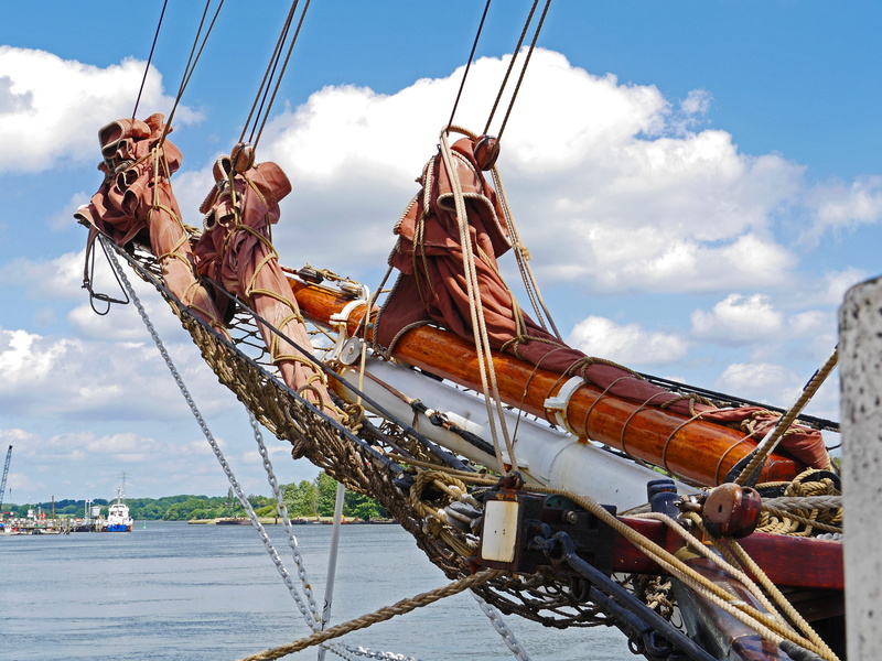 fishing industry, ship, sailing trip, yacht, mode of transportation, sailing vessel, pole, luxury, sky, germany, transportation, sailor, 4K, berth, Bowsprit