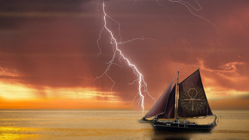 power in nature, wheel, sail, horizon, boat, nautical, yacht, vacation, icon, symbol, nature, nautical vessel, cockpit, industry, sunset, environment, horizon over water