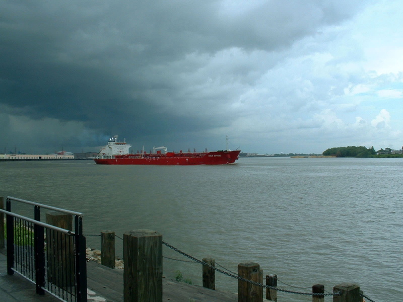 720P, Louisiana, water, container Ship, public domain, freight Transportation, mode of Transport, industry, sea, cargo Container, Orleans in, Mississippi River