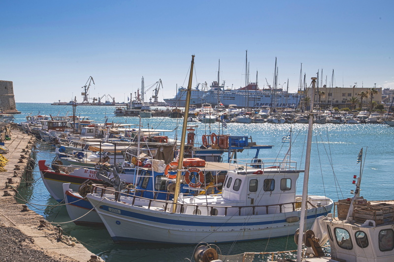 mode of transportation, sunny, industrial, crete, Dock, city, travel, europe, yacht, Port, shipping, freight, industry, marine, marina, trade, sea, summer