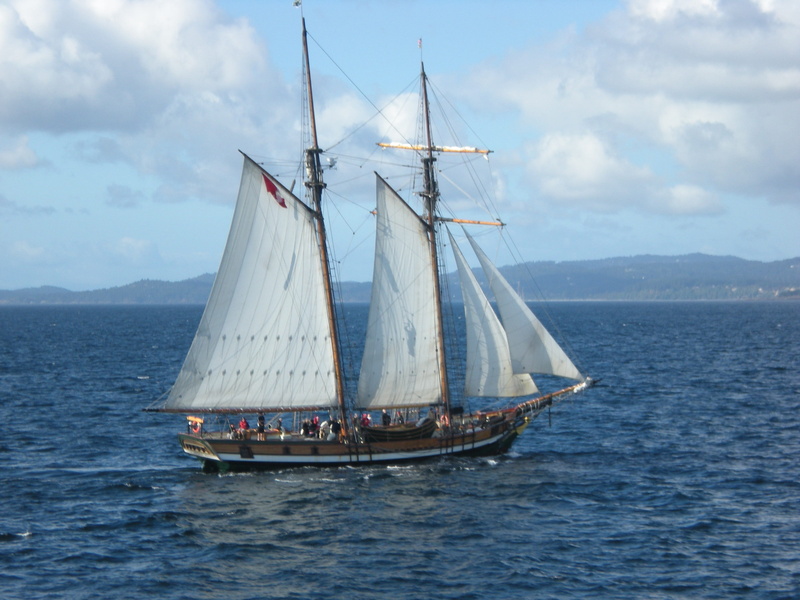 scenics - nature, ship, mode of transportation, nautical vessel, cloud - sky, tall ship, transportation, outdoors, waterfront, Schooner, pole, day, sky