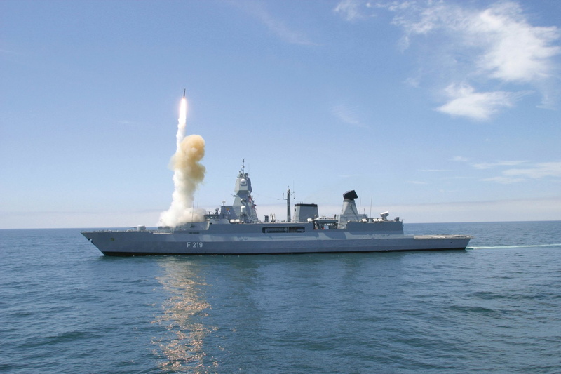 Sachsen (F 219), Warships, German Navy, 1080P, Frigate, Warship