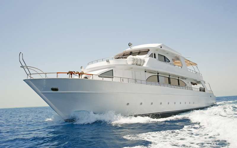 mode of Transport, 1080P, boat Deck, nature, clear sky, blue, outdoors, yacht, swimming, vacations, sea, journey, color Image, water, travel, no People