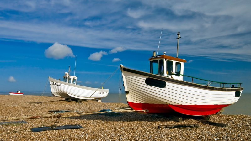 boat, 1080P, Ships, Motorboat, red, white