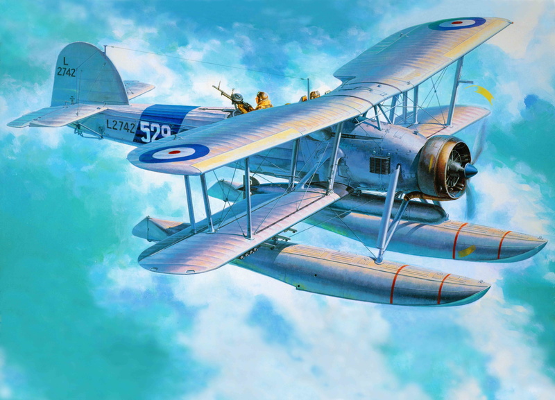 mid-air, military, day, 5K, motion, aerospace industry, plane, airplane, air vehicle, airport, travel, biplane, nature, blue, cloud - sky, torpedo, Royal Navy