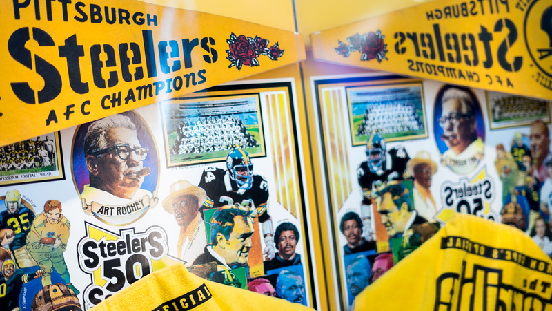 architecture, creativity, yellow, city, human representation, champions, art and craft, pittsburgh, poster, representation, steelers, men, 5K, picture