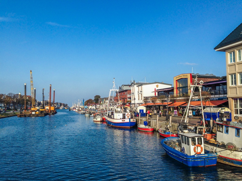 no people, 2K, nature, coast, harbor, old town, building, old power, fischer, built structure, outdoors, canal, blue, clear sky, holiday, mecklenburg