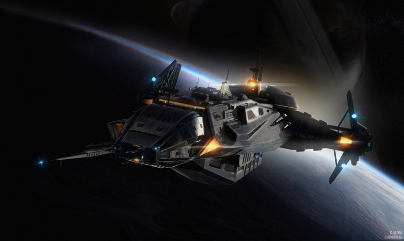 2K, Star Citizen, Carrack, space ship