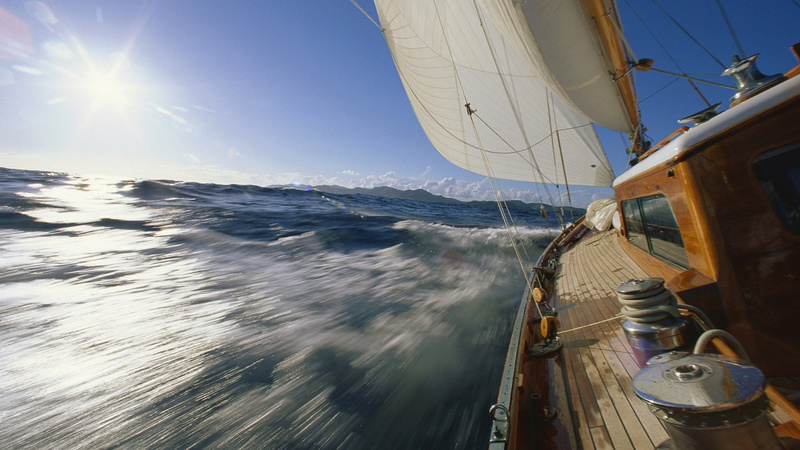 travel, sun, tropical, schooner, sailing ship, deck, water, yacht, motion, horizon, adventure, vessel, yachting, sky, sailboat, nautical vessel, luxury