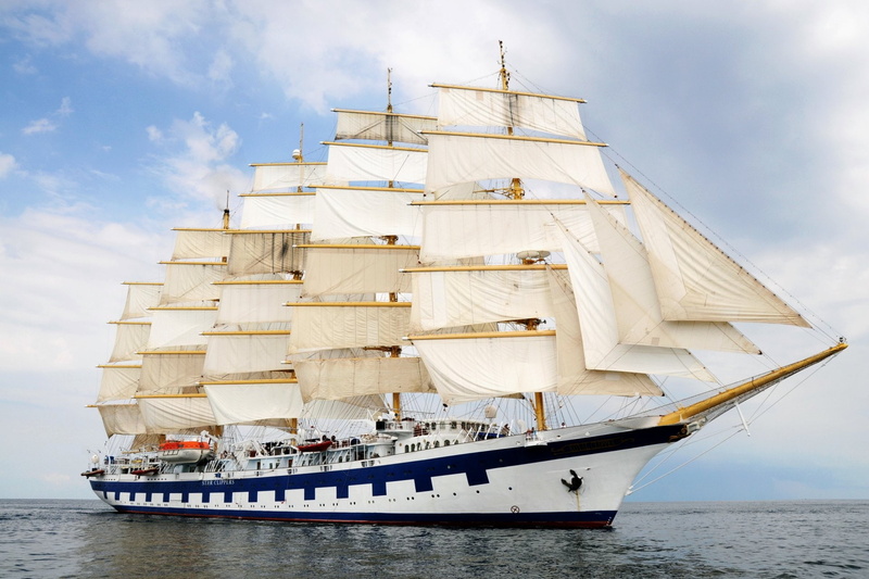 sailing ship, Ship, passenger craft, sky, Boat, sailboat, sea, tall ship, blue, passenger ship, nature, water, nautical vessel, sailor, day, rigging, Schooner