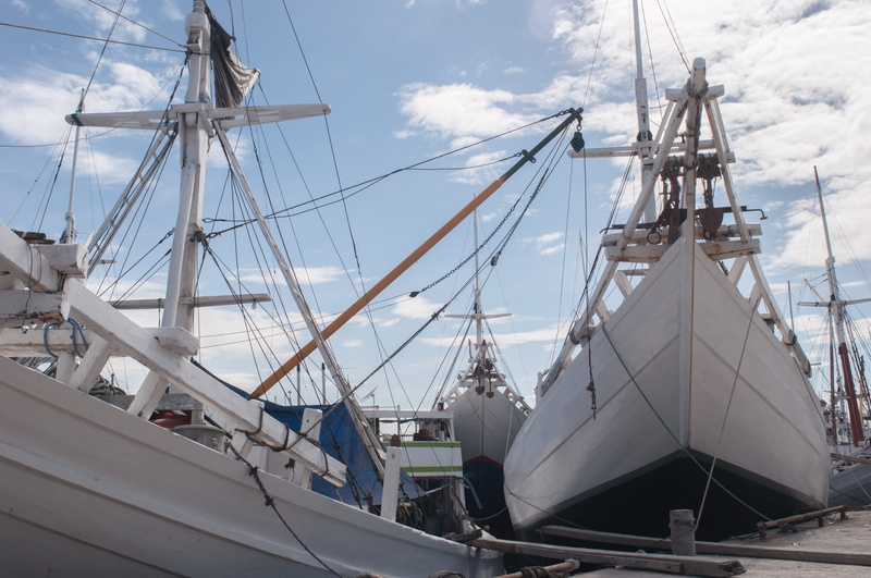 4K, sea, cloud - sky, rope, Port, nautical vessel, wooden boat, anchor, transportation, Boat, travel, daylight, cloud, sky, water, sailing, sun, boat