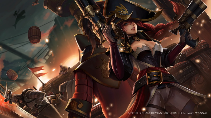 MF, 720P, pirates, League Of Legends, BIlgewater