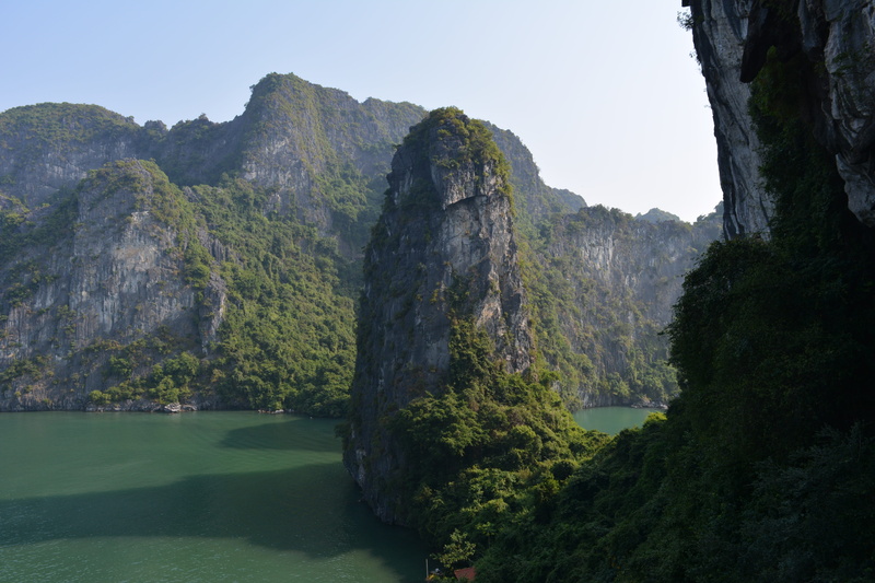 rock - object, Ha Long Bay, nature, tranquility, sky, Travel, beauty in nature, scenics - nature, rock, outdoors, mountain range, 5K, sung sot cave, mountain