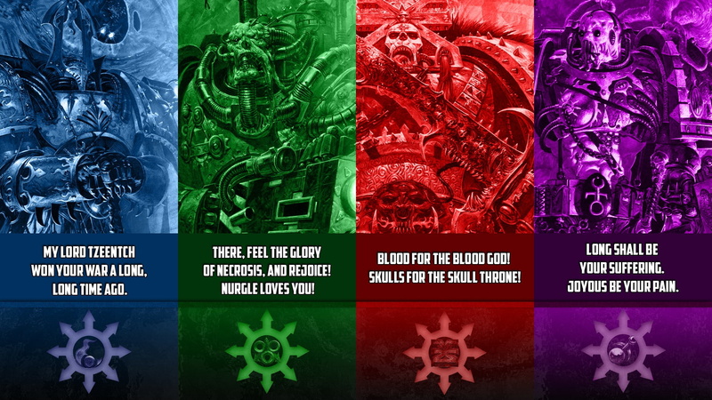 warrior, 1080P, video games, Chaos factions, 000, Warhammer 40