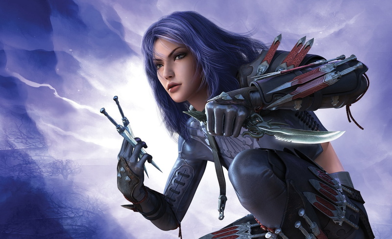 1080P, young adult, guild, leisure activity, front view, looking at camera, one person, holding, real people, portrait, assassin, females, wars, contemplation