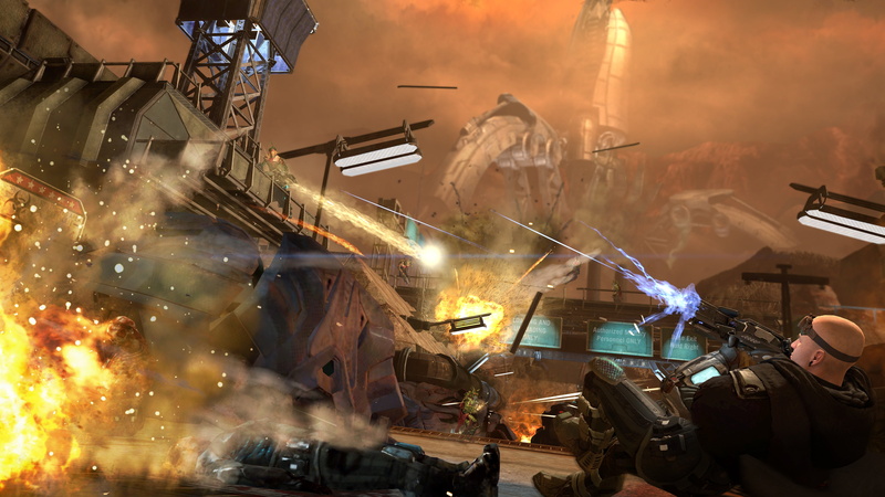 faction, sci-fi, red, shooter, warrior, fighting, combat, action, 5K, fps, gun, weapon, battle, 1redfaction