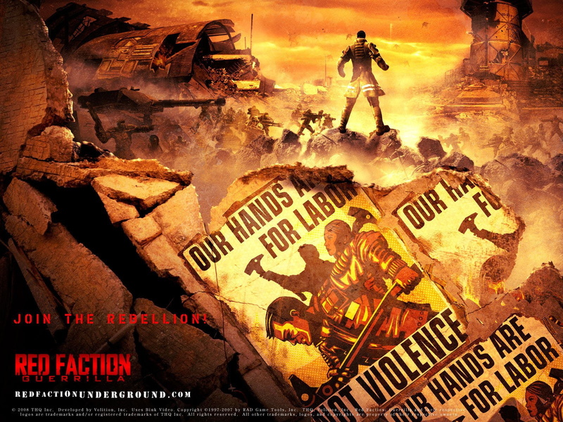 fps, combat, 720P, weapon, battle, sci-fi, poster, faction, warrior, 1redfaction, fighting, action, shooter, gun, red