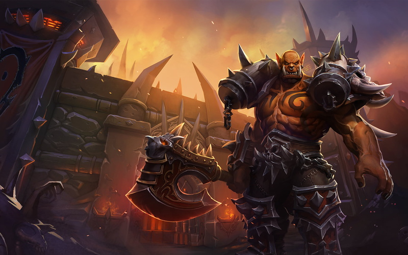 Garrosh Hellscream, Heroes of the Storm, Video Game, 1080P