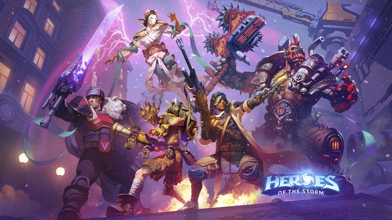 Ana (Overwatch), Junkrat (Overwatch), King Varian Wrynn, video games, 1080P, Garrosh Hellscream, Heroes Of The Storm, Blizzard Entertainment, Auriel (Diablo