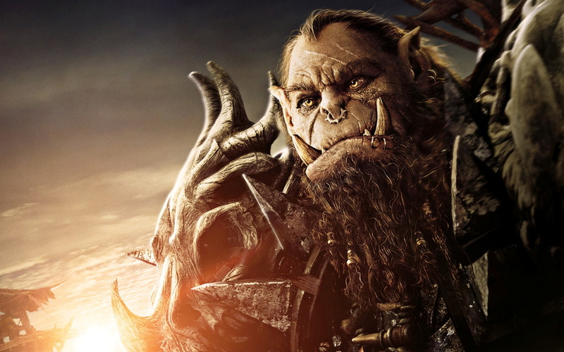 orc, primate, 2016, portrait, close-up, vertebrate, nature, no people, focus on foreground, blackhand, Hollywood Movies, warcraft, sky, hollywood, 1080P