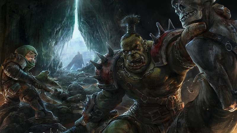 CREATURES, fantasy, king, lich, world of warcraft, warcraft, fantasy art, dwarfs, art, 1080P, games, orc, hd, lich king, world, video