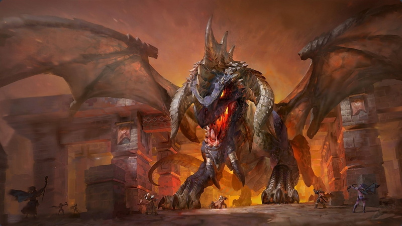 video games, no people, history, representation, grey, religion, 1080P, statue, belief, spirituality, government, male likeness, dragon, World of Warcraft