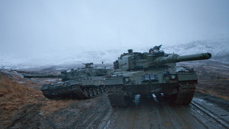 Leopard 2, tank, military, 2K, Norwegian Army, Norway