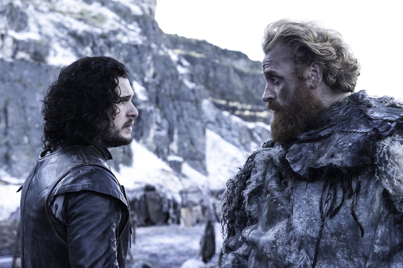 Kristofer Hivju, Tormund Giantsbane, Kit Harington, 2K, Game Of Thrones, Jon Snow, TV Show