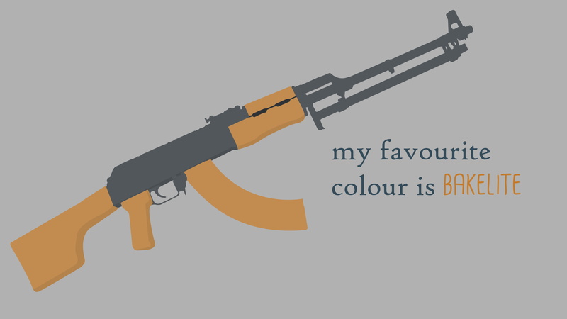 sign, single object, kalashnikov, illustration, safety, assault, 4K, yellow, text, handgun, close-up, studio shot, aggression, no people, security, RPK