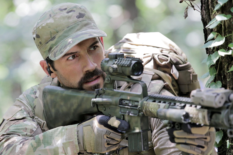 Wolf Warrior, Scott Edkins, War wolves, form, weapons, 4K, Scott Adkins, mercenary