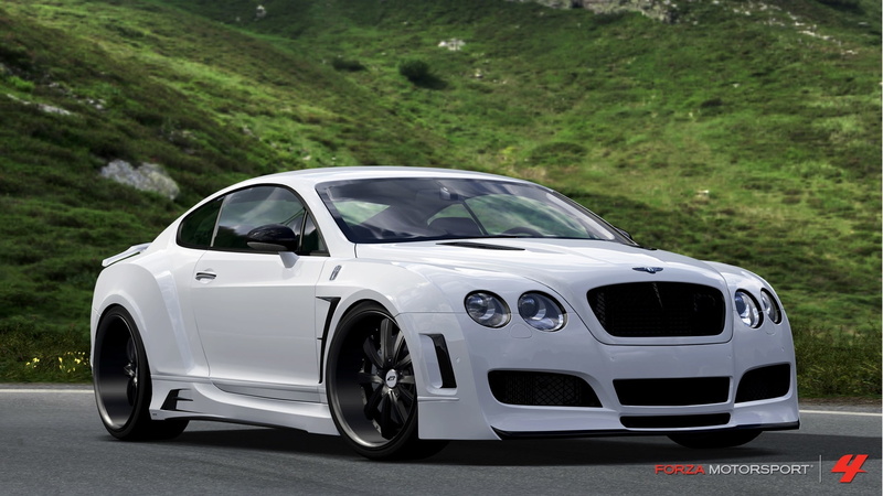 video, gt, Bentley, cars, motorsport, pmc, games, 1080P, art, xbox, forza, Video Games, hd, Forza Motorsport 4, Xbox 360