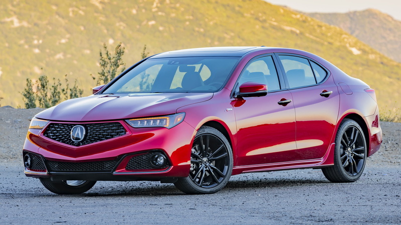 Red Car, 1080P, Luxury Car, Acura TLX PMC Edition, Vehicles, Car, Compact Car, Sedan
