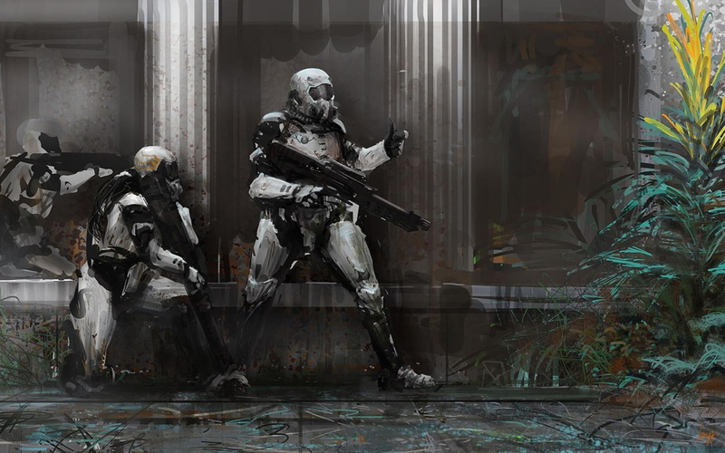 Weapons, 1080P, window, no people, assault, art and craft, water, spraying, nature, soldier, military, rifle, illustration, outdoors, oPS, Sweep, special