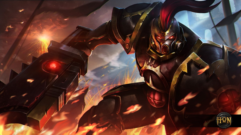 1080P, sword, Septar, shield, Black Legion Kane, Heroes of Newerth, Kane, armor, fire