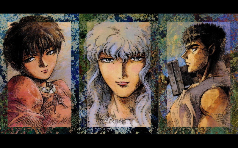 casca, 720P, anime, guts, berserk, griffin