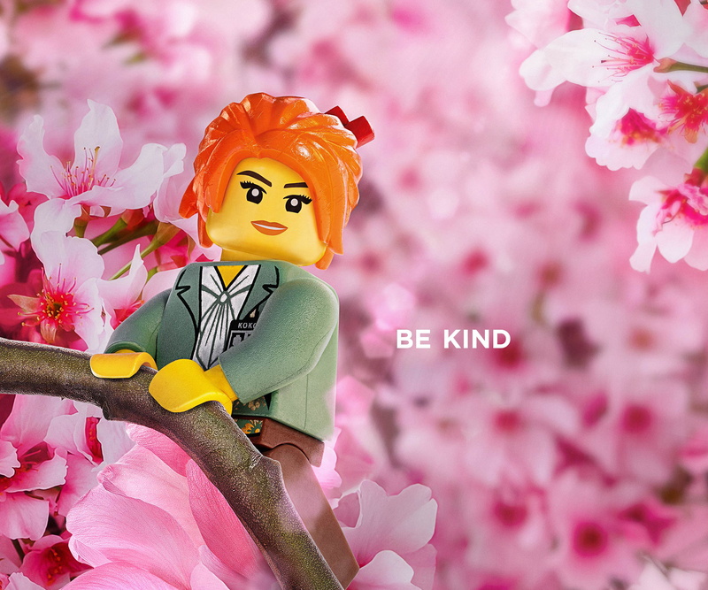 close-up, The Lego Ninjago Movie, flower, growth, Koko, Animation, Be Kind, blossom, adult, freshness, flowering plant, beauty in nature, emotion, cherry blossom
